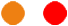 Oranje en Rood zonder afstand